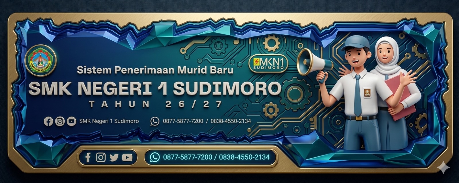 PPDB SMKN 1 Sudimoro